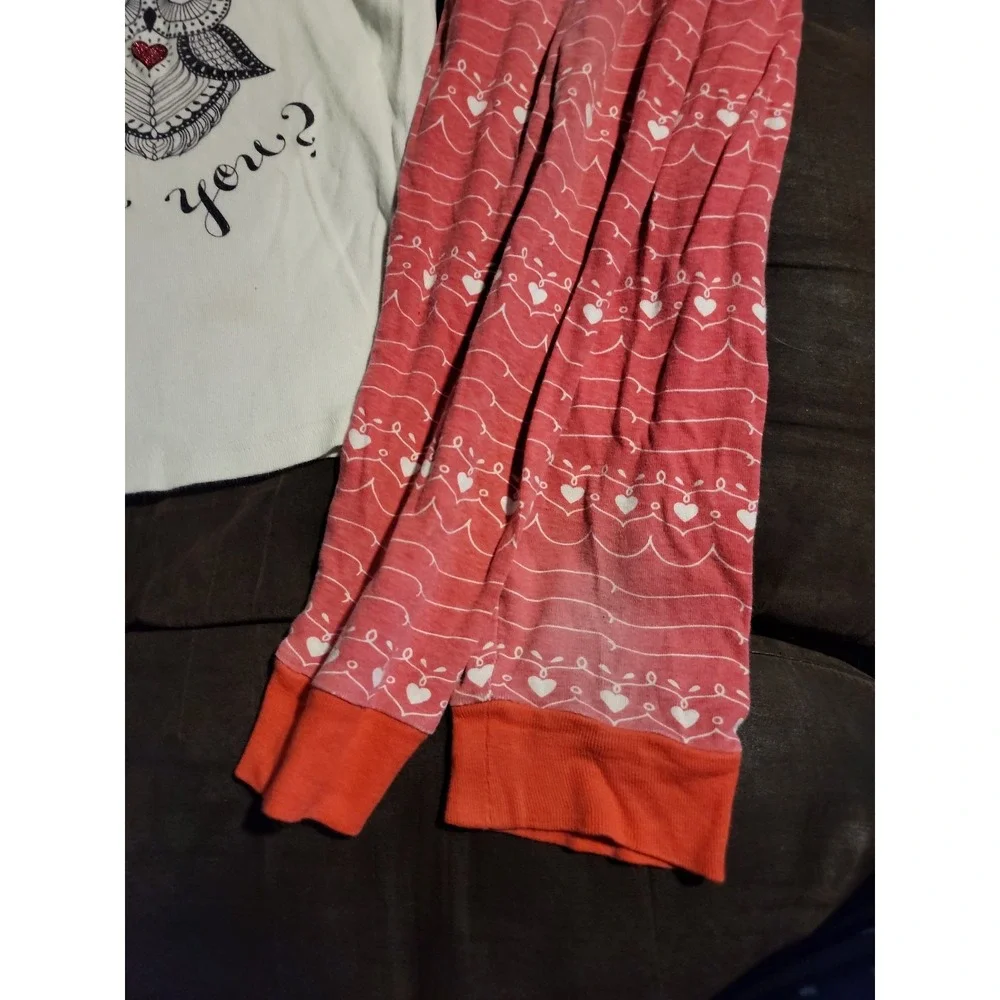 Crazy‎ 8 owl whooooo loves you? Valentine's day pajamas size 7